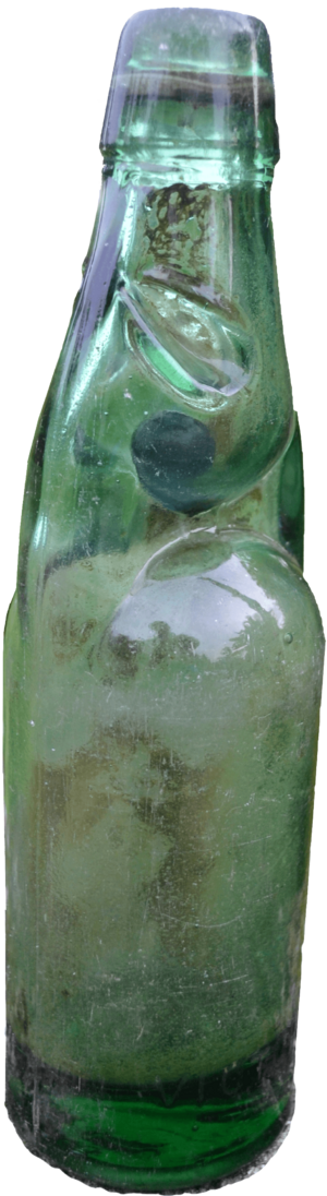 Codd-neck Soda Water Bottle from Kerala