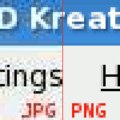 Comparison of JPEG and PNG