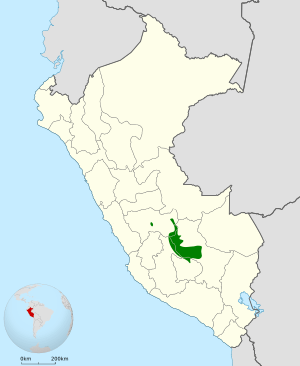 Cranioleuca marcapatae weskei map.svg