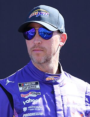 Denny Hamlin Round of 8 Introductions Las Vegas Fall 2025.jpg