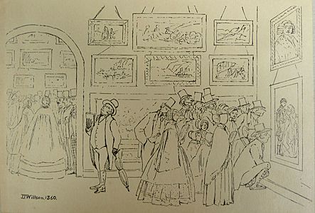 Drawings of Quakers by J J Willson - 7