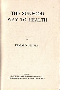Dugald Semple - Title page