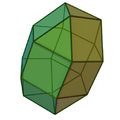 Elongated triangular gyrobicupola