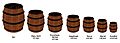English wine cask units