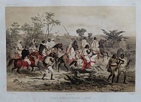 Ethiopian warriors during the Zemene Mesafint.jpg