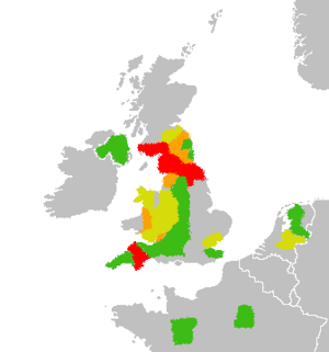 FMD outbreaks UK 2001