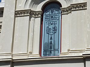 Fremantle Town Hall - window detail