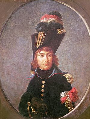 Gros - Portrait en buste d'Eugène de Beauharnais, vice-roi d'Italie (1781-1824) jeune, en militaire