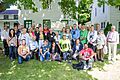 Group in front of Ingersoll museum, group-1