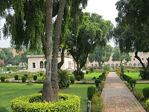 Hazuri Bagh Baradari & Ground