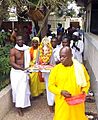 Hindus in Ghana celebrating Ganesh Chaturti