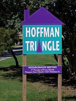 Hoffman Triangle sign cropped