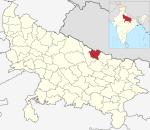 India Uttar Pradesh districts 2012 Shravasti.svg