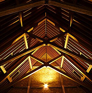 Inside wboylston old stone church