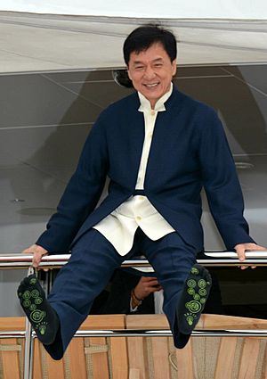 Jackie Chan Cannes 2013