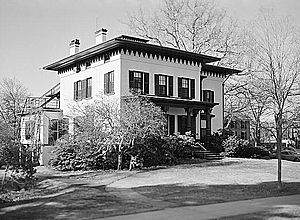 James Dwight Dana House, 24 Hillhouse Avenue, New Haven (New Haven County, Connecticut)