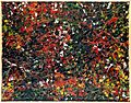 Jean-Paul Riopelle, Untitled, 1953, oil on canvas, 114 x 145 cm, Musée des Beaux-Arts, Rennes