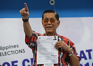 Juan Ponce Enrile COC 2019 elections filing