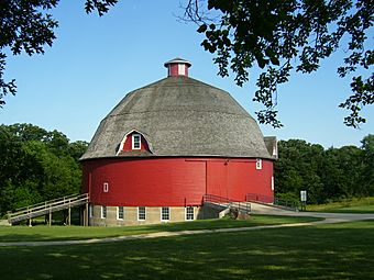 Kewanee, Illinois - Ryan Round Barn at Johnson Sauk Trail State Recreation Area.JPG