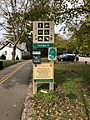 Little Miami State Park sign looking southbound from Harrison Street, Loveland, Ohio, October 2018