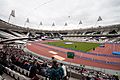 London Olympic Stadium Interior - March 2012