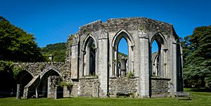 Margam Abbey ruin chapter house