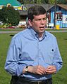 Mark Begich at Fairbanks Labor Day Picnic 2008 2 new