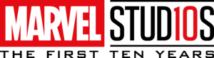 Marvel Studios The First 10 Years logo