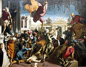 Miracle of the Slave by Tintoretto - Accademia - Venice 2016