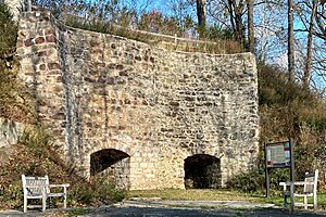 Moses Craig Lime Kilns, listed on the National Register of Historic Places