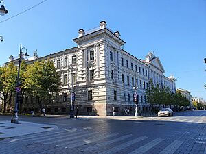 Museum of Occupations and Freedom Fights in Vilnius, Lithuania, 2021