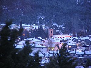 Winter in Navacerrada