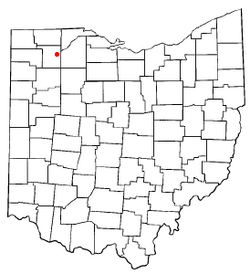 Location of McClure, Ohio