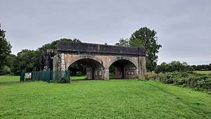 Old railway bridge at Blandford Forum