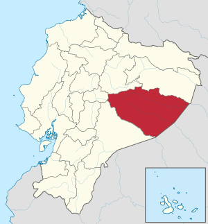 Pastaza Province in Ecuador