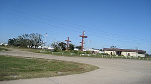 The Three Crosses Community Prayer Center, Triumph