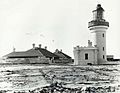 Point Perpendicular Lighthouse and Keeper's quarters c1899