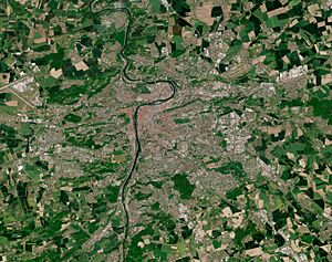 Prague by Sentinel-2, 2020-05-18