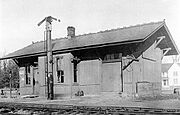 Railroad station - Boone Grove, Indiana