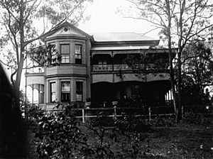 Rhyndarra the Yeronga residence built for W W Williams, circa 1913