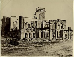 Ruins of Residency Lucknow - 1880's
