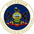 Seal of the Governor of Pennsylvania (alternate 2)