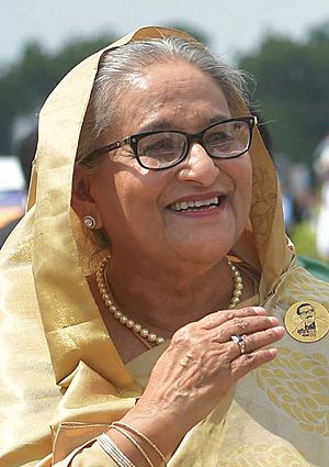 Sheikh Hasina Darshana Jardosh G20 New Delhi 2023 (cropped).jpg