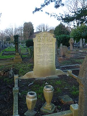 Simpson grave Southgate Cemetery