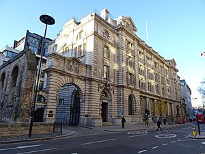 Site of Poulters' Hall - King Edward Street EC1A
