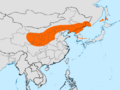 Sitta villosa distribution