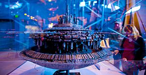 Smithsonian NASM - Close Encounters of the Third Kind Mother Ship spacecraft model (5177645602)