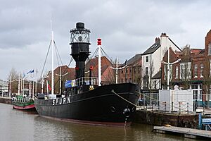 Spurn Lightship Post-Refurb, March 2023
