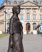 Statue de Modeste Testas, quai des Chartrons, Bordeaux
