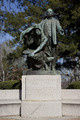 Statue of Booker T. Washington "Lifting the Veil of Ignorance," by Charles Keck located at Tuskegee University in Tuskegee, Alabama LCCN2010637781